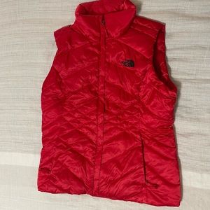 The North Face down vest